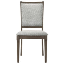 Load image into Gallery viewer, Coaster Onslow Upholstered Dining Side Chair Dark Brown (Set of 2)