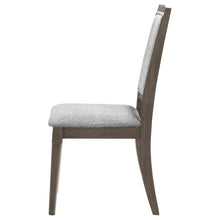 Load image into Gallery viewer, Coaster Onslow Upholstered Dining Side Chair Dark Brown (Set of 2)
