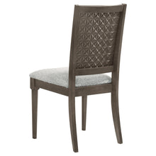 Load image into Gallery viewer, Coaster Onslow Upholstered Dining Side Chair Dark Brown (Set of 2)