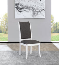 Load image into Gallery viewer, Coaster Judd Upholstered Dining Side Chair Pearl White (Set of 2)