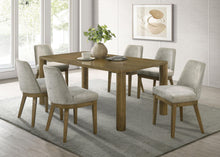 Load image into Gallery viewer, Coaster Castlewood 7-piece 71-inch Rectangular Dining Set Brown Oak