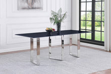 Load image into Gallery viewer, Coaster Desden 79-inch Rectangular Sintered Stone Dining Table Grey