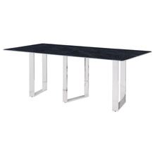 Load image into Gallery viewer, Coaster Desden 79-inch Rectangular Sintered Stone Dining Table Grey