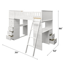 Load image into Gallery viewer, Acme Willoughby Twin Loft Bed