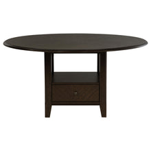 Load image into Gallery viewer, Coaster Twyla 60-inch Round Dining Table with Drawer Dark Cocoa