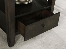 Load image into Gallery viewer, Coaster Twyla 60-inch Round Dining Table with Drawer Dark Cocoa