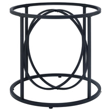 Load image into Gallery viewer, Coaster Levy Loop Metal Dining Table Base Matte Black
