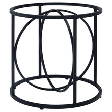 Load image into Gallery viewer, Coaster Levy Loop Metal Dining Table Base Matte Black