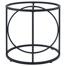 Load image into Gallery viewer, Coaster Levy Loop Metal Dining Table Base Matte Black