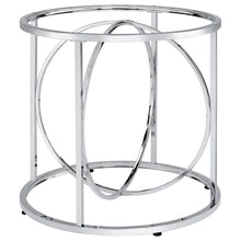 Load image into Gallery viewer, Coaster Levy Loop Metal Dining Table Base Chrome