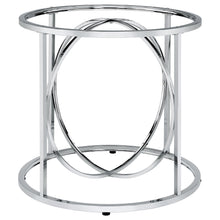 Load image into Gallery viewer, Coaster Levy Loop Metal Dining Table Base Chrome