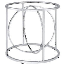 Load image into Gallery viewer, Coaster Levy Loop Metal Dining Table Base Chrome