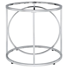 Load image into Gallery viewer, Coaster Levy Loop Metal Dining Table Base Chrome