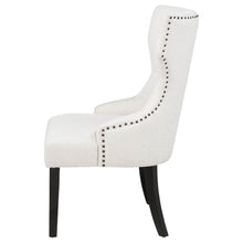 Load image into Gallery viewer, Coaster Baney Fabric Upholstered Dining Side Chair Cream and Black