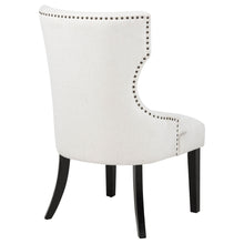 Load image into Gallery viewer, Coaster Baney Fabric Upholstered Dining Side Chair Cream and Black