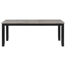 Load image into Gallery viewer, Coaster Elodie 5-piece Rectangular Extension Leaf Dining Set Grey and Black