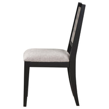Load image into Gallery viewer, Coaster Elodie Wood Dining Side Chair Grey and Black (Set of 2)