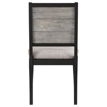 Load image into Gallery viewer, Coaster Elodie Wood Dining Side Chair Grey and Black (Set of 2)