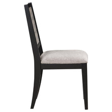 Load image into Gallery viewer, Coaster Elodie Wood Dining Side Chair Grey and Black (Set of 2)