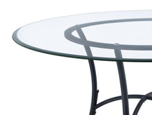 Load image into Gallery viewer, Coaster Kline 48-inch Round Glass Top Dining Table Matte Black