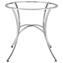 Load image into Gallery viewer, Coaster Kline Curved Metal Dining Table Base Chrome