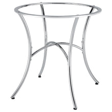 Load image into Gallery viewer, Coaster Kline Curved Metal Dining Table Base Chrome