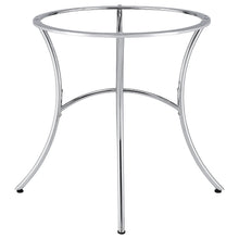 Load image into Gallery viewer, Coaster Kline Curved Metal Dining Table Base Chrome