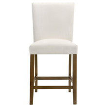 Load image into Gallery viewer, Coaster Paxton 5-piece Round Glass Top Counter Height Dining Set Beige