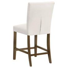 Load image into Gallery viewer, Coaster Paxton 5-piece Round Glass Top Counter Height Dining Set Beige
