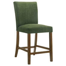 Load image into Gallery viewer, Coaster Paxton 5-piece Round Glass Top Counter Height Dining Set Green