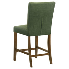 Load image into Gallery viewer, Coaster Paxton 5-piece Round Glass Top Counter Height Dining Set Green