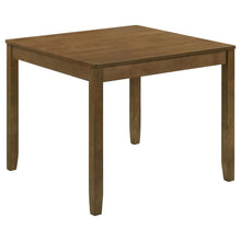 Load image into Gallery viewer, Coaster Parkwood 5-piece Square Dining Table Set Honey Brown