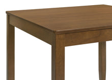 Load image into Gallery viewer, Coaster Parkwood 5-piece Square Dining Table Set Honey Brown