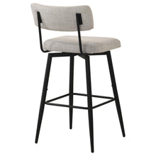 Load image into Gallery viewer, Coaster Levine Fabric Upholstered Swivel Bar Chair Shell (Set of 2)
