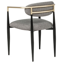 Load image into Gallery viewer, Coaster Bradbury Fabric Upholstered Dining Arm Chair Grey (Set of 2)