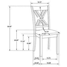 Load image into Gallery viewer, Coaster Fortress 7-piece Rectangular Dining Set Vintage Vanilla