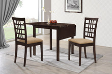Load image into Gallery viewer, Coaster Kelso Lattice Back Dining Side Chair Cappuccino (Set of 2)