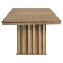 Load image into Gallery viewer, Coaster Adina 89-inch Extension Dining Table Distressed Light Brown