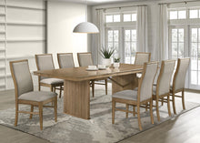 Load image into Gallery viewer, Coaster Adina 89-inch Extension Dining Table Distressed Light Brown