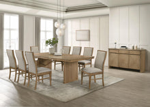 Load image into Gallery viewer, Coaster Adina 89-inch Extension Dining Table Distressed Light Brown