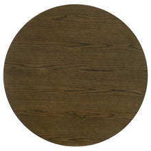 Load image into Gallery viewer, Coaster Ottowa 47-inch Round Wood Dining Table with Shelf Brown