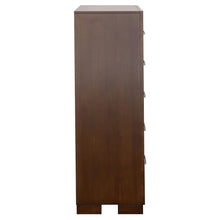 Load image into Gallery viewer, Coaster Jessica 5-drawer Bedroom Chest Cappuccino