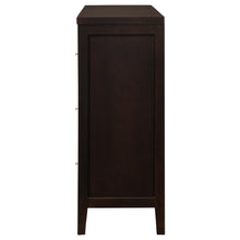 Load image into Gallery viewer, Coaster Carlton 6-drawer Dresser Cappuccino