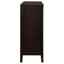 Load image into Gallery viewer, Coaster Carlton 6-drawer Dresser Cappuccino