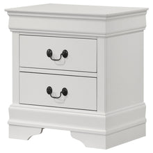 Load image into Gallery viewer, Coaster Louis Philippe 2-drawer Nightstand Bedside Table White