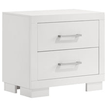 Load image into Gallery viewer, Coaster Jessica 2-drawer Nightstand Snow White
