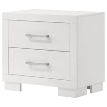 Load image into Gallery viewer, Coaster Jessica 2-drawer Nightstand Snow White