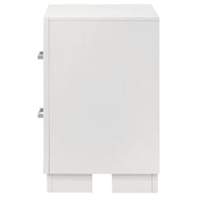 Load image into Gallery viewer, Coaster Jessica 2-drawer Nightstand Snow White
