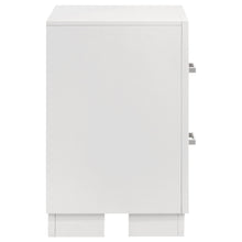 Load image into Gallery viewer, Coaster Jessica 2-drawer Nightstand Snow White