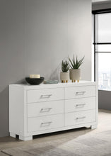 Load image into Gallery viewer, Coaster Jessica 6-drawer Dresser Snow White